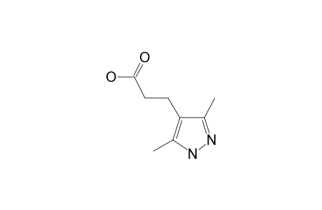 1H-Pyrazole-4-propanoic acid, 3,5-dimethyl-