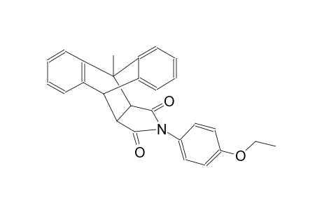 13-(4-ethoxyphenyl)-9-methyl-11,15-dihydro-9H-9,10-[3,4]epipyrroloanthracene-12,14(10H,13H)-dione