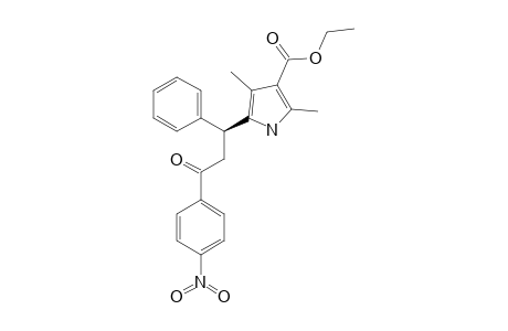 RAC-ETHYL-2,4-DIMETHYL-5-[3'-(4''-NITROPHENYL)-3'-OXO-1'-PHENYLPROPYL]-1H-PYRROLE-3-CARBOXYLATE