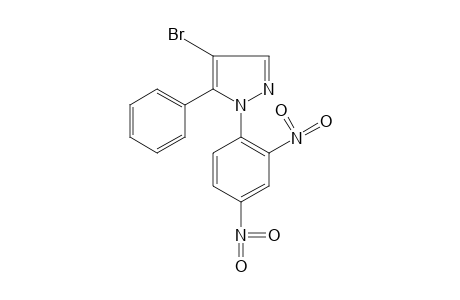 4-bromo-1-(2,4-dinitrophenyl)-5-phenylpyrazole