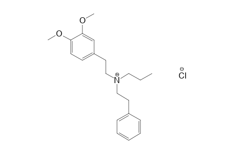 3,4-dimethoxy-N-propyldiphenethylamine, hydrochloride