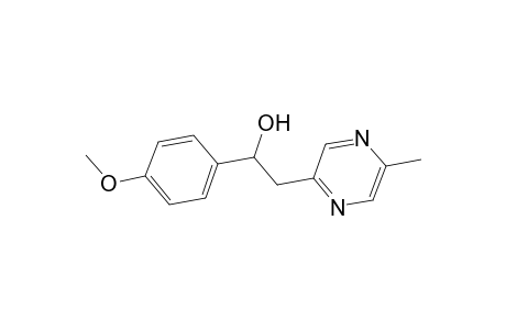 1-(4-Methoxyphenyl)-2-(5-methyl-2-pyrazinyl)ethanol