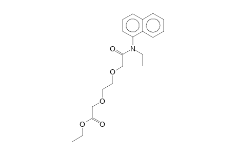 2-[2-[2-[ethyl(1-naphthalenyl)amino]-2-oxoethoxy]ethoxy]acetic acid ethyl ester