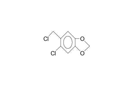 4-chloro-5-(chloromethyl)-1,2-methyenedioxybenzene