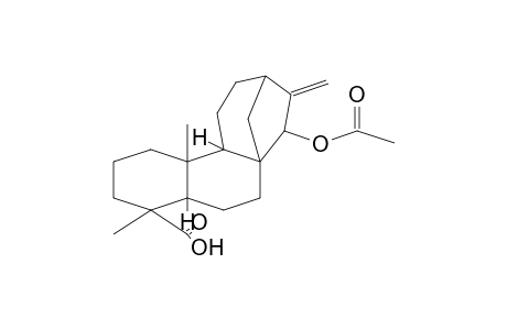 KAUR-16-EN-18-OIC ACID, 15-(ACETYLOXY)-METHYL ESTER