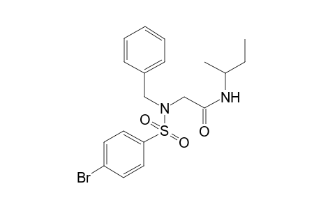 acetamide, 2-[[(4-bromophenyl)sulfonyl](phenylmethyl)amino]-N-(1-methylpropyl)-