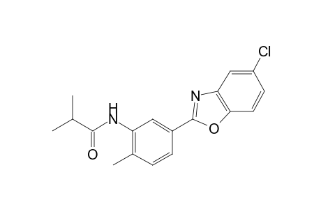 propanamide, N-[5-(5-chloro-2-benzoxazolyl)-2-methylphenyl]-2-methyl-