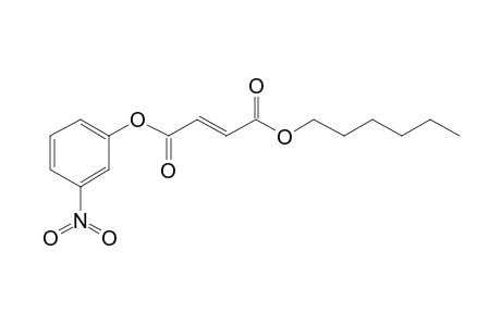 Fumaric acid, hexyl 3-nitrophenyl ester