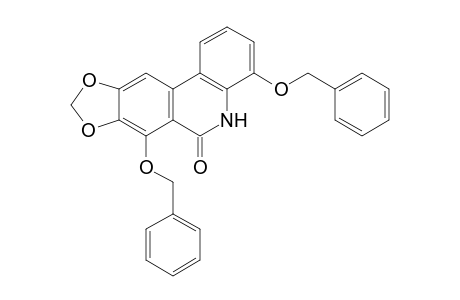 4,7-Dibenzyloxy-8,9-methylendioxy-phenanthridine-6-one