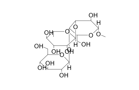 METHYL 3-O-ALPHA-L-RHAMNOPYRANOSYL-(4-O-BETA-D-GLUCOPYRANOSYL)-BETA-D-GALACTOPYRANOSIDE