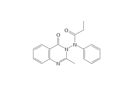 N-(2-methyl-4-oxo-3(4H)-quinazolinyl)propionanilide