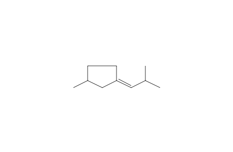 Cyclopentane, 1-isobutylidene-3-methyl-