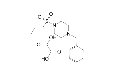 1-benzyl-4-(propylsulfonyl)piperazine oxalate