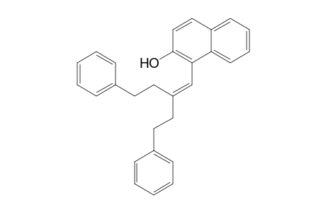 1-[4-Phenyl-2-(2-phenylethyl)but-1-en-1-yl]-2-naphthol