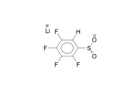 LITHIUM 2,3,4,5-TETRAFLUOROBENZENESULPHINATE