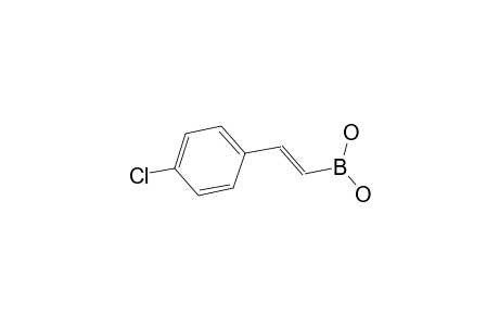 (E)-(4-CHLOROPHENYL)-ETHENEBORONIC-ACID