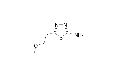 5-(2-Methoxyethyl)-1,3,4-thiadiazol-2-amine