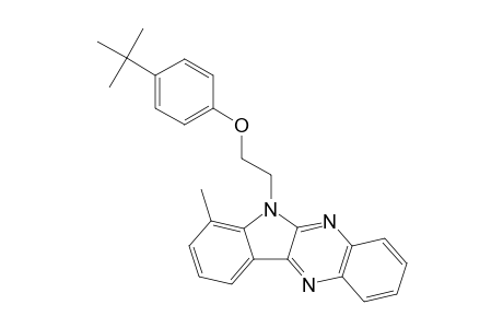 4-tert-butylphenyl 2-(7-methyl-6H-indolo[2,3-b]quinoxalin-6-yl)ethyl ether