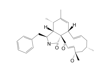 (11)-CYTOCHALASA-6,13,19-TRIENE-1,21-DIONE-18-HYDROXY-16,18-DIMETHYL-10-PHENYL-(6Z,13E,16S*,18S*,19E)