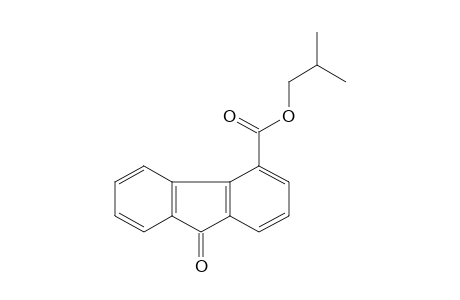 9-oxofluorene-4-carboxylic acid, isobutyl ester