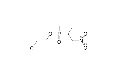 2-CHLOROETHYL METHYL(ALPHA-METHYL-BETA-NITROETHYL)PHOSPHINATE