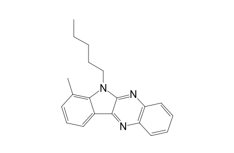 7-methyl-6-pentyl-6H-indolo[2,3-b]quinoxaline