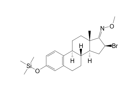 16.BETA.-BROMO-3-[(TRIMETHYLSILYL)OXY]-ESTRA-1,3,5(10)-TRIENE-17-ONE-17-(O-METHYLOXIME)