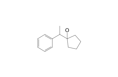 1-(1-Phenylethyl)cyclopentanol