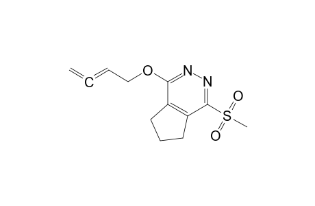 6-(2,3-butadienyloxy)-4,5-cyclopenteno-3-(methylsulfonyl)-1,2-diazine