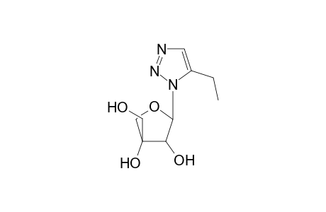 5-Ethyl-1-(D-apio.beta.,D-furanosyl)-1,2,3-triazole