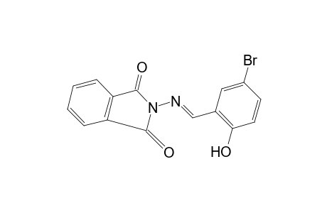 PHTHALIMIDE, N-//5-BROMO-2-HYDROXY- BENZYLIDENE/AMINO/-,