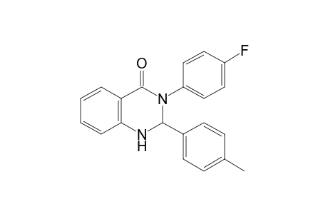 3-(4-fluorophenyl)-2-(4-methylphenyl)-2,3-dihydro-4(1H)-quinazolinone