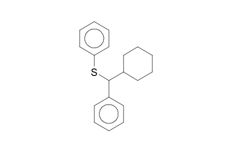 [Cyclohexyl(phenyl)methyl]sulfanylbenzene