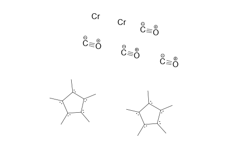 Chromium, tetracarbonylbis[(1,2,3,4,5-.eta.)-1,2,3,4,5-pentamethyl-2,4-cyclopentadien-1-yl]di-, (Cr-Cr)
