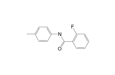 benzamide, 2-fluoro-N-(4-methylphenyl)-