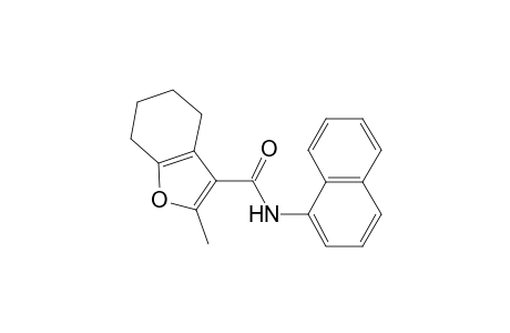 3-benzofurancarboxamide, 4,5,6,7-tetrahydro-2-methyl-N-(1-naphthalenyl)-