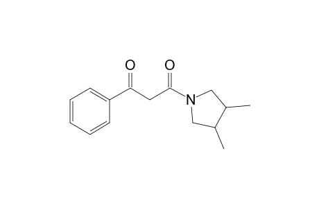 1-(3,4-Dimethyl-pyrrolidin-1-yl)-3-phenyl-propan-1,3-dione