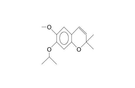 7-Isopropyloxy-6-methoxy-2,2-dimethyl-2H-chromene