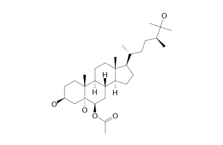 (24S)-ERGOSTANE-6-ACETATE-3-BETA,5-ALPHA,6-BETA,25-TETRAOL