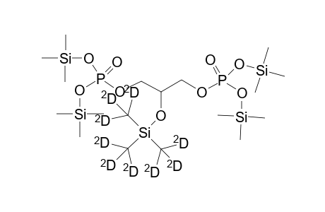 Glycerol-1,3-diphosphate tetrakis(trimethylsilyl) ester trimethylsilyl-D9 ether