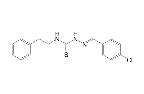 1-(p-chlorobenzylidene)-4-phenethyl-3-thiosemicarbazide
