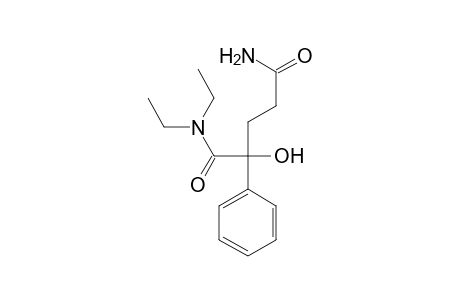 N,N-DIETHYL-2-HYDROXY-2-PHENYLGLUTARAMIDE
