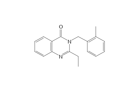2-ethyl-3-(o-methylbenzyl)-4(3H)-quinazolinone