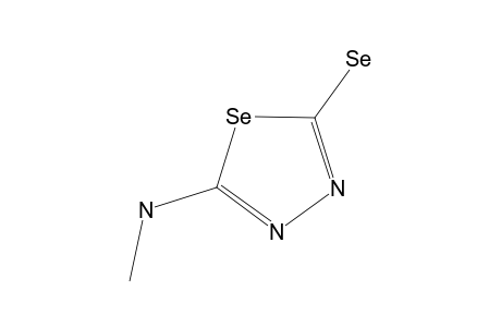 5-METHYLAMINO-1,3,4-3H-SELENADIAZOLINE-2-SELONE