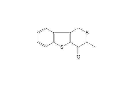 1H-THIOPYRANO/4,3-B//1/BENZOTHIOPHEN- 4/3H/-ONE, 3-METHYL-,