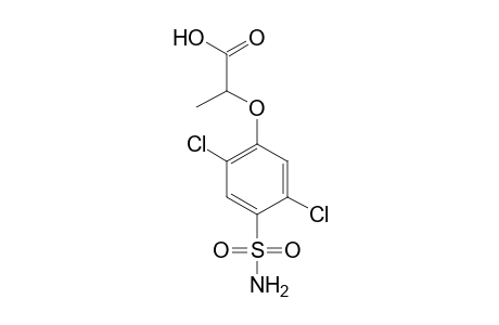 2-(2,5-DICHLORO-4-SULFAMOYLPHENOXY)PROPIONIC ACID