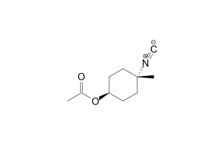 trans-4-Isocyano-4-methylcyclohexyl acetate