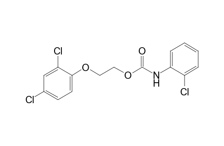 2-(2,4-Dichlorophenoxy)ethanol, o-chlorocarbanilate