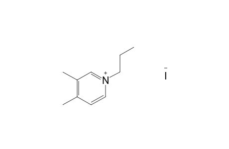 3,4-dimethyl-1-propylpyridinium iodide