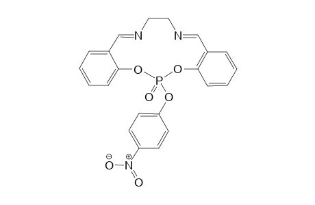 (5E,9E)-16-(4-Nitrophenoxy)-7,8-dihydro-16lambda5-dibenzo-[d,l][1,3,7,10,2]dioxadiazaphosphacyclotridecin-16-one